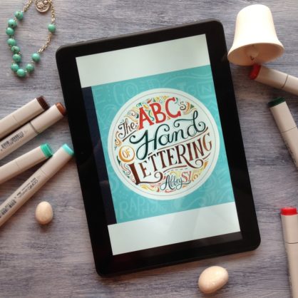 The ABC of Hand Lettering by Abbey Sy
